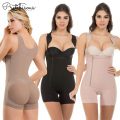 Bodysuit do Shaper do meio da coxa do Aberto-Busto