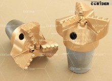 140mm PDC cutters 3 drag drill bit for oil and well drilling