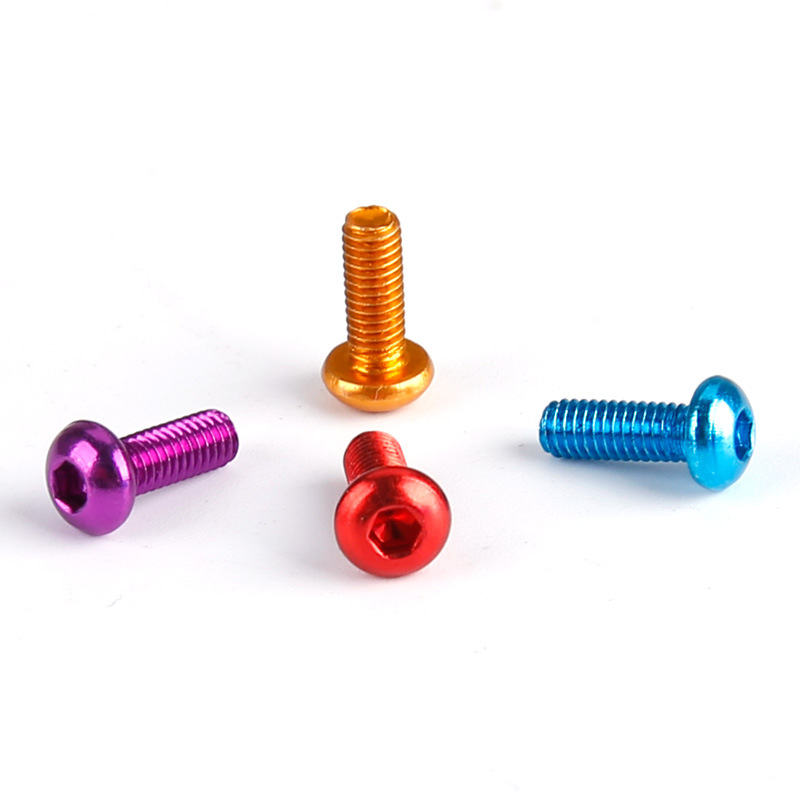 7075 M3 Anodized Aluminum Screw