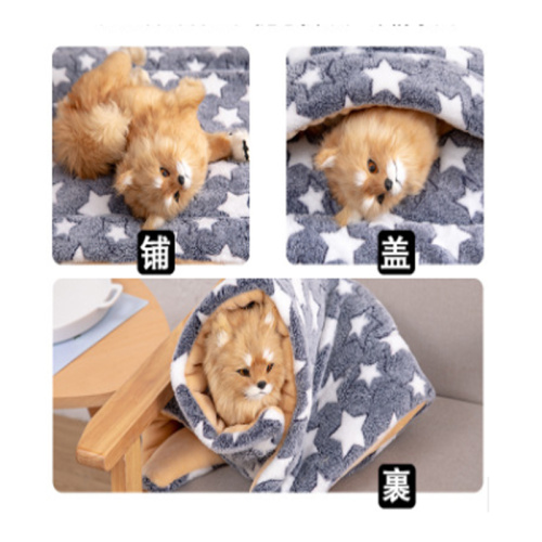 Pet Blanket Thickened Warm Cat Dog Cushion