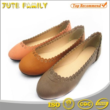 Ladies fancy flat shoes make in China