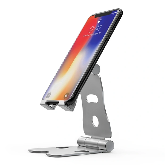 Lz-76A Table Aluminium Foldable Phone Bracket Holder Stand