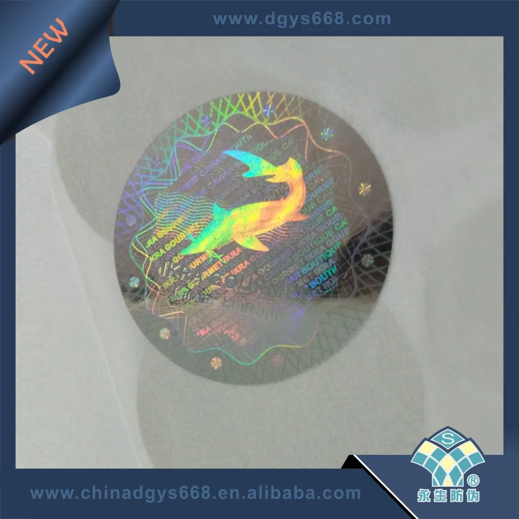 Custom High Quality 3D Hologram Sticker