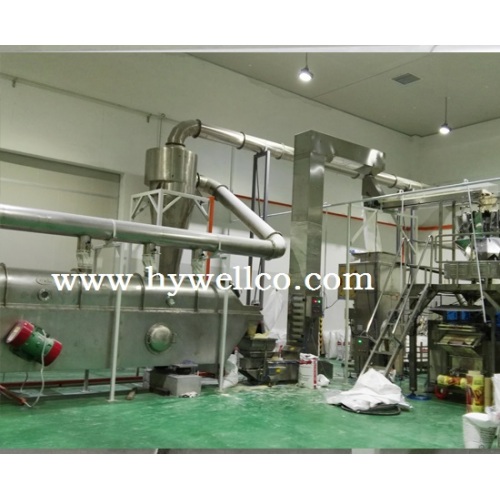 Continuous Type Vibrating Fluid Bed Drying Machine
