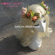 India Flower Leaves Garland Decoration Wreath Headband for Hair the Tiara 725HC