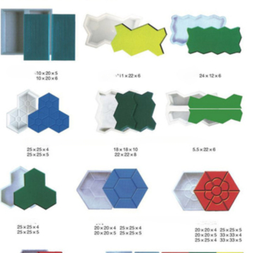 High Quality OEM Concrete Moulds for Pavement Planks and Bricks