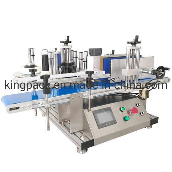 Automatic Cosmetic Table Type Single Sided Sticker Labeling Machine