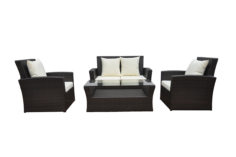 Perabot Sofa Aluminium Frame Of Rattan