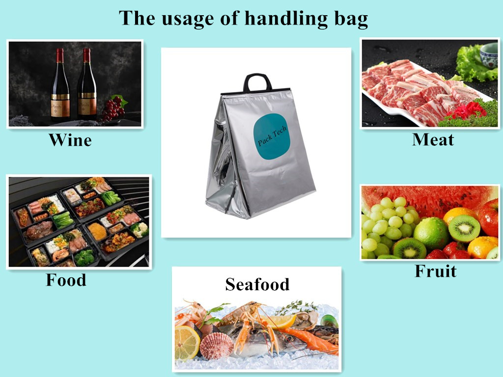 The usage of handling bag