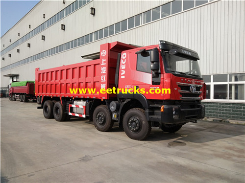 50ton 8x4 الرمال تحمل الشاحنات