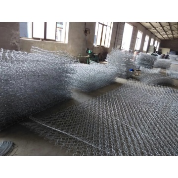 galfan coated wire mesh fence high quality gabion box