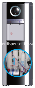 Water Dispenser with 5 Filtration System