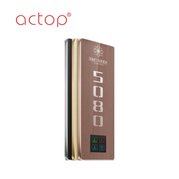 Hotel touch panel doorplate