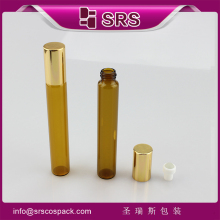 SRS Cosmetic PACKAGING,roll on glass deodorant bottle roller ball wholesale attar bottle