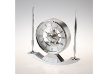 metal desk craft clock, desktop clock
