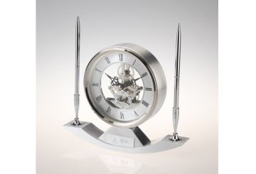 metal desk craft clock, desktop clock
