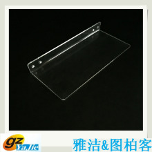 cheapest acrylic flat shoe display for slatwall .