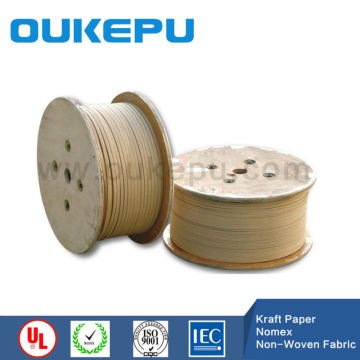 paper covered flat wire,paper wrapped copper wire,paper insulation copper wire for transformer coil