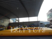 Huge Yellow Floats Inflatable Swimming Pool For Kids Playing , Inflatable Water Pool