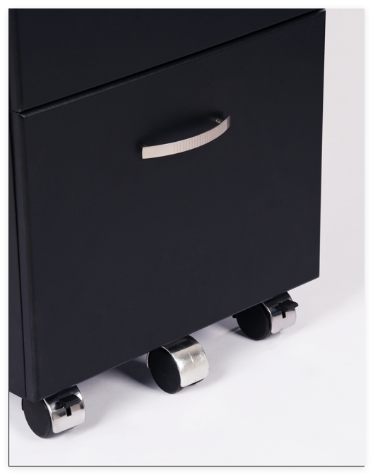 ক্রোম-ধাতুপট্টাবৃত ঢালাইকারী Chrome-plated caster