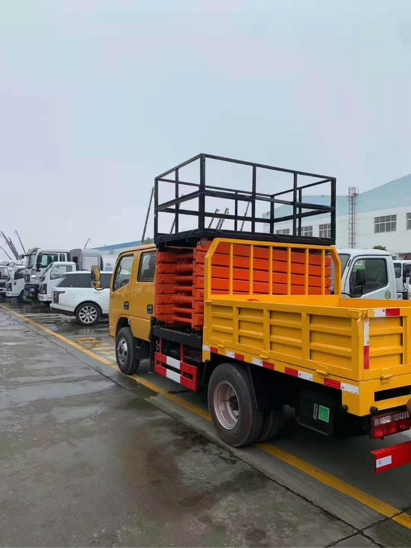 10m Snip fork type lift platform car