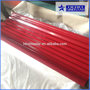 Pre-painted corrugated plates From china
