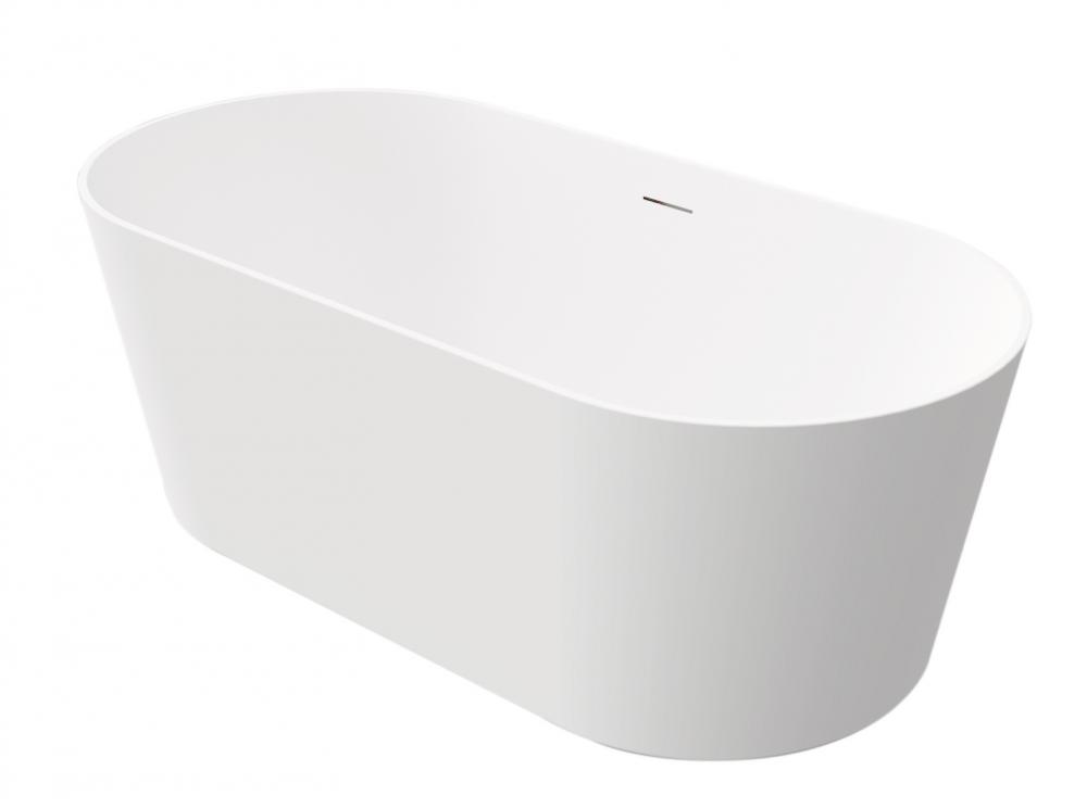 White Thinner Acrylic Standing Bathtub