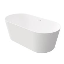 White Thinner Acrylic Standing Bathtub