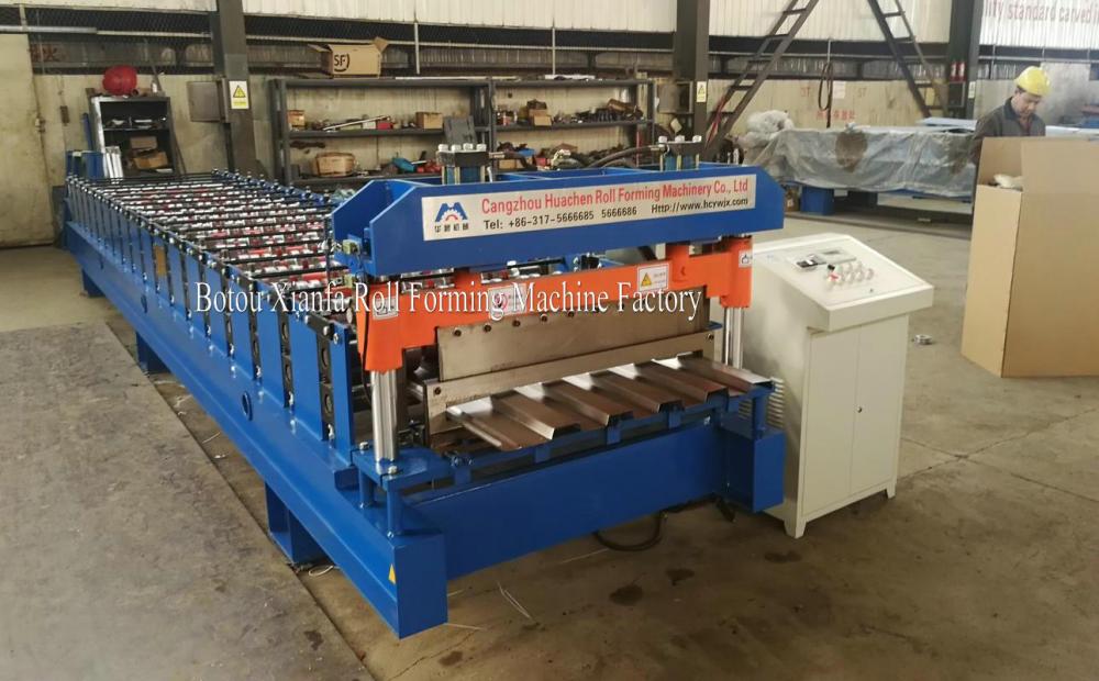 Hydraulic Galvanized Container Deck Roll Forming Machine