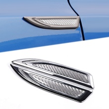 Customized Chromed Carbon Fiber 3D Badge Car Stickers