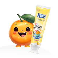 Custom 70g Kids Xylitol Probiotic Toothpaste: Strawberry, Blueberry, and Orange Flavored Baby Children's Toothpaste