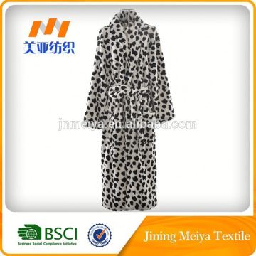 Terry Shawl 100% Microfiber Bathrobe