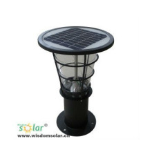 Classical style led solar garden light,solar led lawn light