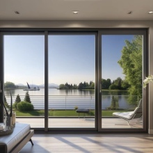 Aluminum window frame extrusion profiles