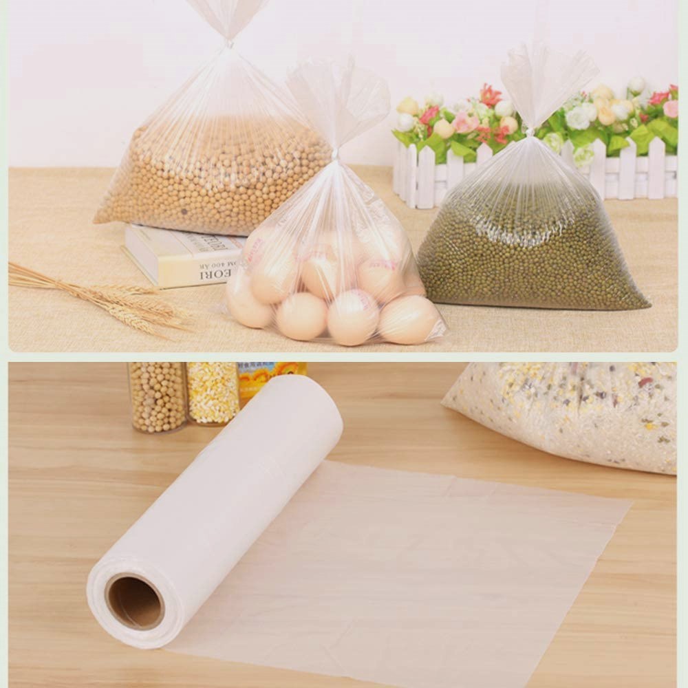 Plastic Food Tubing Reusable Storage Packing Bag Film on Roll