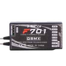 PPM 2.4GHz 7-Channel DSM/DSM2 Spread F701 Receiver for JR and Spektrum RC Remote Control Systems