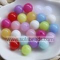 Summer 6mm Acrylic Ball Smooth Imitation Swarovski Beads