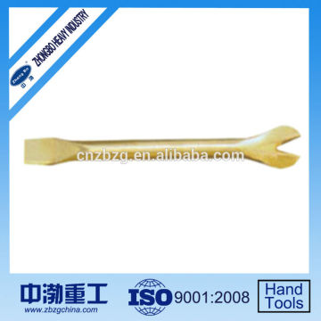Handware Tool Non-sparking Hand Tool Wrecking Bar for Petrolum