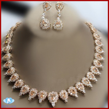 Explosion models!great fashion zircon jewelry sets plated platinum