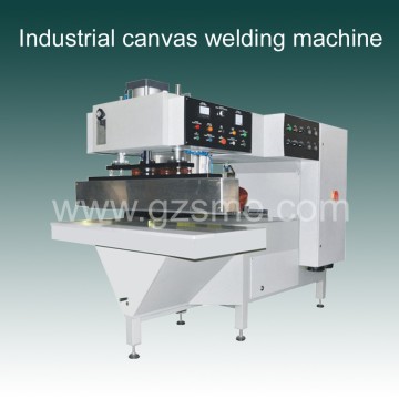 Industrial canvas welding machine