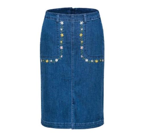 Denim skirt quality inspection