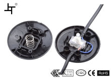 Remote Push Button Extension Cord Switch / Foot Switch For Indoor , Black