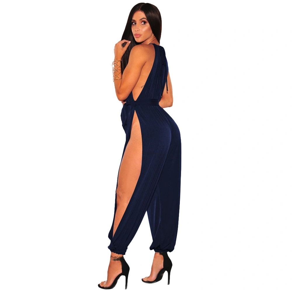 High Quantity Women Sexy Split Jumpsuit for Dinner