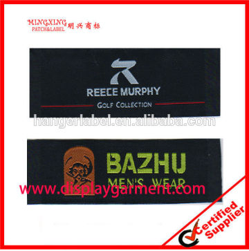 custom garment woven label,fashion clothing woven labels,high quality garment woven label