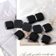 Black Onyx Loose Gemstone Wholesale Price Octagonal Gemstone