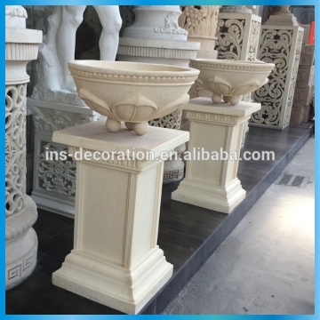 Unique design stone sculpture bases