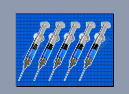 Molde de plástico molde de inyección de tubo de aguja diseño médico