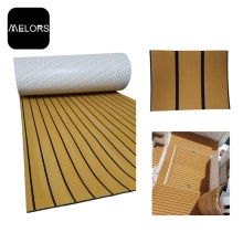 Melors Faux Teak Swim Deck Pad Synthetic Flooring