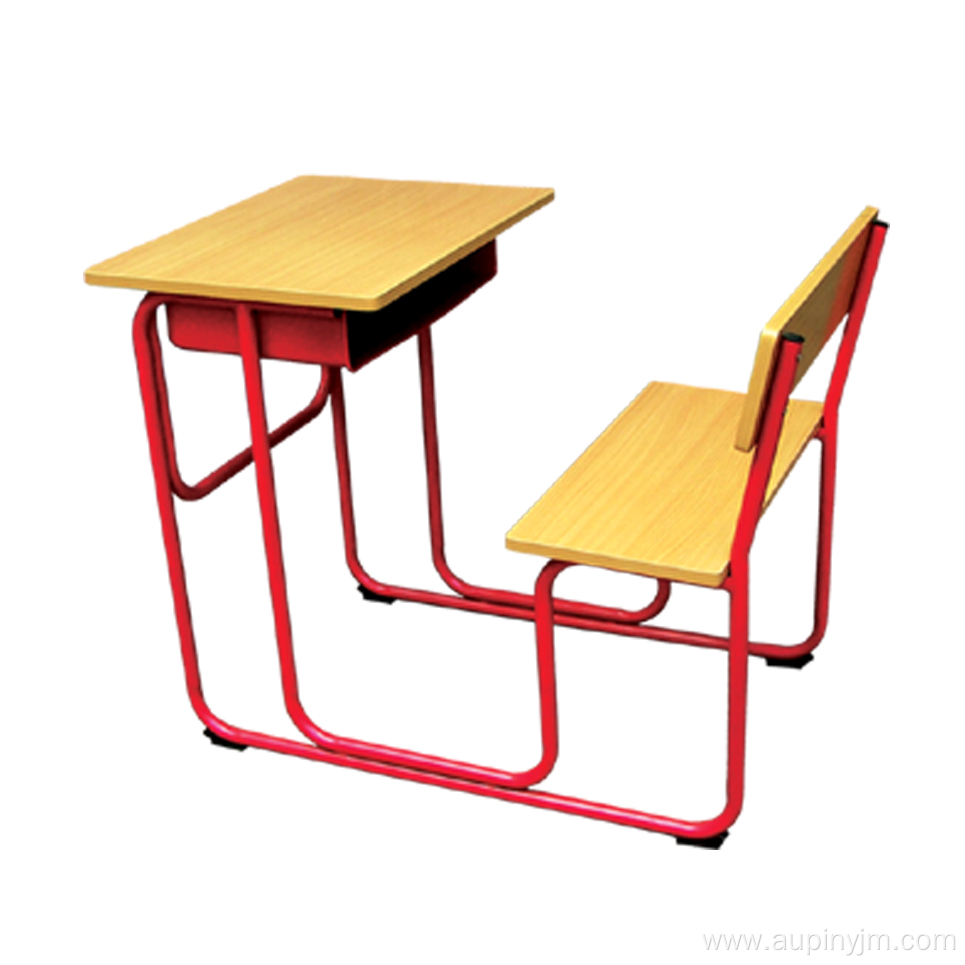 Detachable single study desk and chair