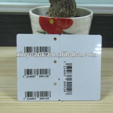 plastic card barcode